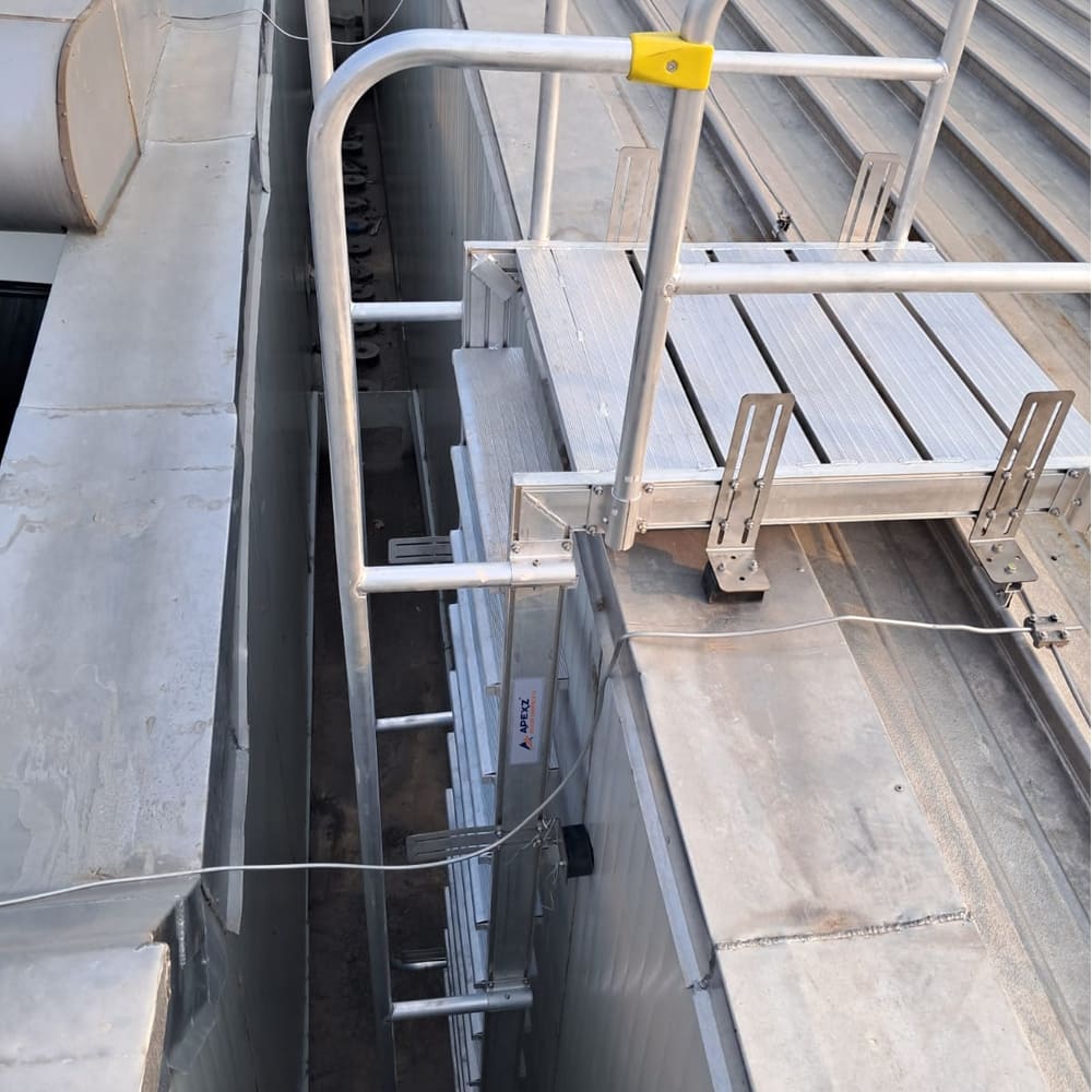 Roof Top Access Ladder – Premium Aluminium Access Ladder