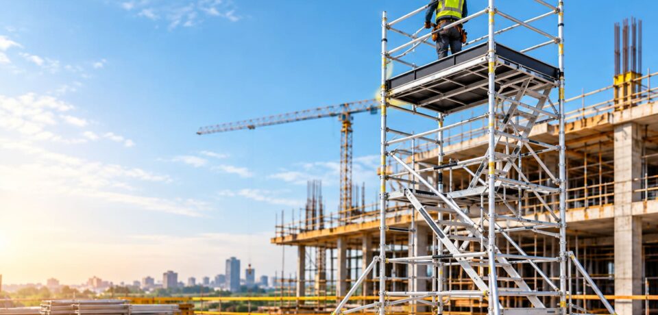 aluminium mobile scaffold